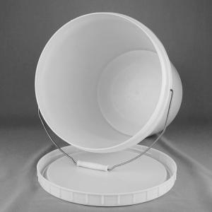 Buy cheap 7 Gallon Plastic Paint Bucket 25L With Handle from wholesalers