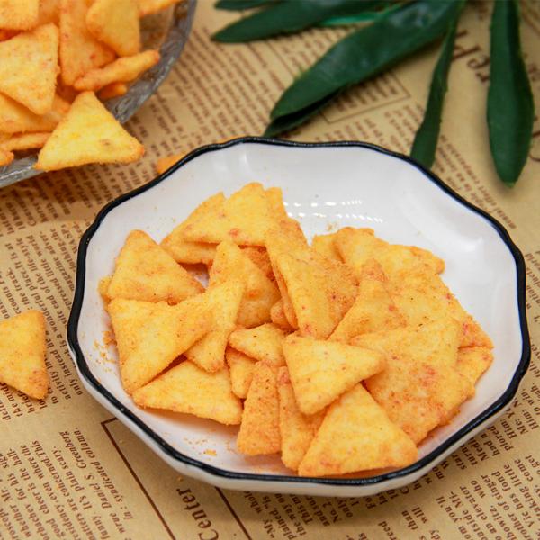 Quality Wholesale Yummy Triangle Cookies Crispy Cheese Rice Cracker for sale