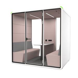 Buy cheap Modern Soundproof Booth with 4000K LED Light and STC30dB Acoustic Performance for Office Privacy from wholesalers