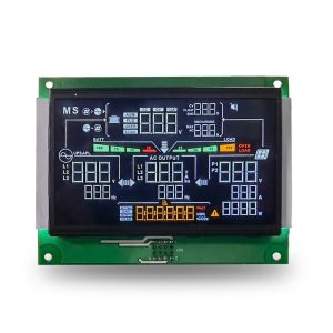 Buy cheap 7 Segmental Digital Solar Inverter LCD Display Screen Black VA -20-70C with and Driver IC CS1621 from wholesalers