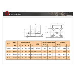 Buy cheap Anti - Vibration Pad Traction Elevator System Load 630 ~ 2000kg from wholesalers