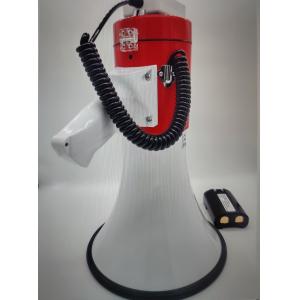 Buy cheap 300M Handheld Megaphone With Recorder Hand Held Loud Hailer Battery Operated from wholesalers