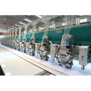 Buy cheap Flat Chenille Commercial Multi Head Embroidery Machine 6 Needles 43 Heads from wholesalers