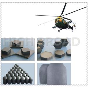 Buy cheap Boron Carbide Bulletproof Plates Modern Design High Temperature Resistance from wholesalers