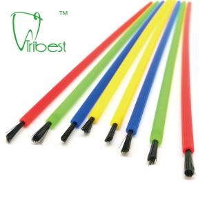 Buy cheap Plastic Polyprophylene Handle Dental Micro Applicators Brush Nylon Thread from wholesalers