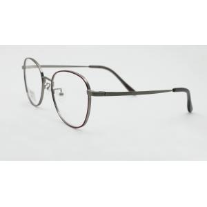 Buy cheap Retro Unisex Round Optical Full-flex Memory Titanium Optical Eyeglasses full Rim Frame in two-tones for men women from wholesalers