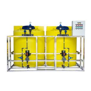 Buy cheap 1000L/H Yellow Precision Chemical Dosing Pump - Automatic Feed System from wholesalers