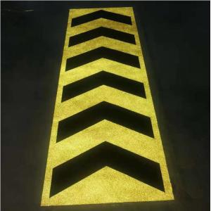 Buy cheap Pre Formed Reflective Marking Tape Surface Permanent Road Striping Tape from wholesalers