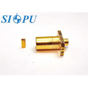 Buy cheap SMB Female RF Coaxial Connector – Flange Mount, Compatible with 1# Semi-Rigid / Semi-Flexible Cable from wholesalers
