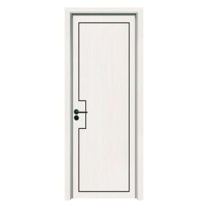 High Sound Insulation WPC Hollow Door for Home's Renovation Project Durable and