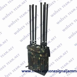 Buy cheap VIP Protection Security Backpack Jammer 90W High Power GPS WIFI5.8G Drone Signal Jammer from wholesalers