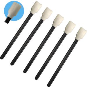 Buy cheap Dustless Cleanroom Rectangular Foam Tip Swab With Black Handle from wholesalers