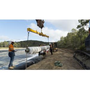 Cement Impregnated cloth GCCM / Concrete Mat Cloth GCCM Rolls / Cement Blanket