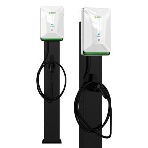 Buy cheap 7KW 11KW 21KW Pearl White Column / Floor-Standing Single Gun Double Gun Electric Vehicle AC Charging Pile from wholesalers