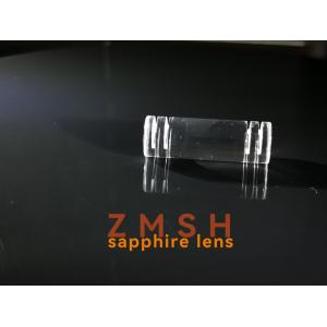 Monocrystalline Al2O3 Sapphire Crylinder Rod Lens With Groove