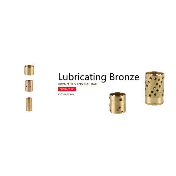 Lubricating bronze bushings