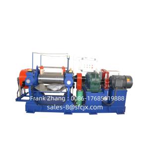 China With Mixing blade design  2 Roll Rubber Mixing Machine Customization on sale