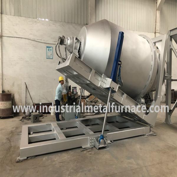 Quality Tilting Aluminum Melting Furnace With Low Melting Loss for sale