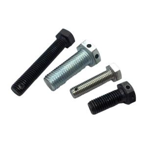 Buy cheap Hex Bolt With Hole For Cotter Pin In The Middle Head Or End M3-M100 DIN ANSI Standard from wholesalers
