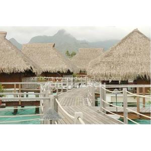 Buy cheap PVC Thatch Roofing Artificial Synthetic Simulation Roofing with Material Component from wholesalers