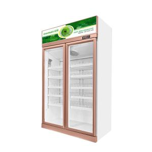 Buy cheap Eco Friendly Commercial Vertical Glass Display Coolers For Beverage from wholesalers