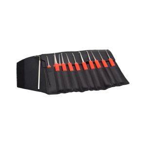 Buy cheap High Quality Locksmith Tools for Locksmith Lockpicking Set with Red Silicone case Locksmith Tools YS500065 from wholesalers