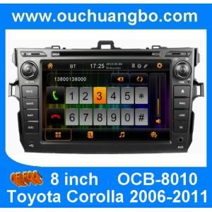 ouchuangbo A2DP Sat Nav for Toyota Corolla 2006-2011 with RDS Radio GPS digital