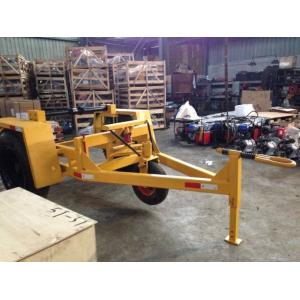 3 Ton Underground Cable Tools Wire Spool Trailer With Over Run Brake System