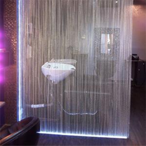 Fashional aluminum chain link curtain for room divider