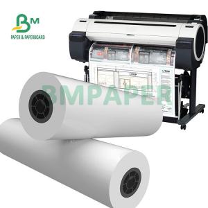 China Wide Format CAD Inkjet Rolls 20lb Bond Paper For Engineering Drawing 24'' X 150' on sale