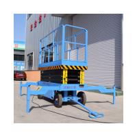 Buy cheap portable hydraulic double scissor lift work platform ladder vertical mast lift product