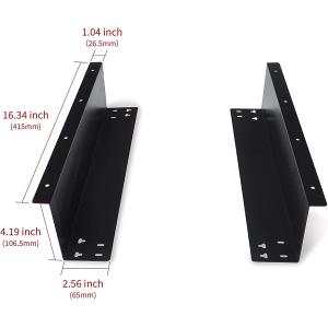 Buy cheap Under Desk Cash Drawer Mounting Brackets Heavy Duty Steel Brackets for Easy Installation from wholesalers
