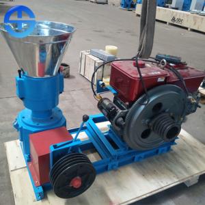 Buy cheap Diesel Electric 300mm Flat Die 400kg/H Grass Pellet Machine from wholesalers