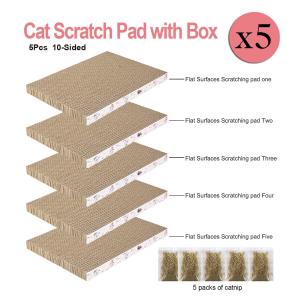 Buy cheap Cat Scratcher Cardboard,Reversible,Durable Recyclable Cardboard, Premium Scratch,Suitable for Cats to Rest, Grind Claws and Play from wholesalers