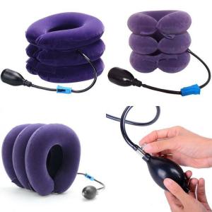 Buy cheap Easy to use neck traction collar adjustable neck brace support inflatable from wholesalers