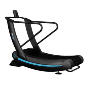 Buy cheap Home Gym Fitness Equipment Self-generating Treadmill Curved Manual Treadmill from wholesalers
