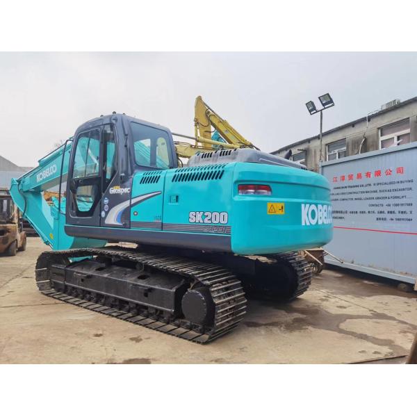 Quality Sk200 - 8 Used  Kobelco Mini Excavator 5.5km/H With 0.8m3 for sale
