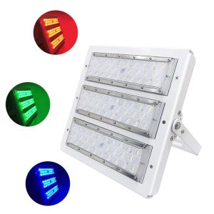China CE ROHS LVD certified IP66 aluminium dodular RGB LED Flood Light 120W 5050 chips on sale