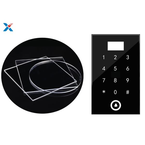 Hard Coated Scratch Proof Acrylic Sheet Cut To Size For Display Lens
