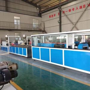 Buy cheap Production PVC Profile Extruder with Nitriding Treatment Screw Processing and AC Motor Main Motor from wholesalers