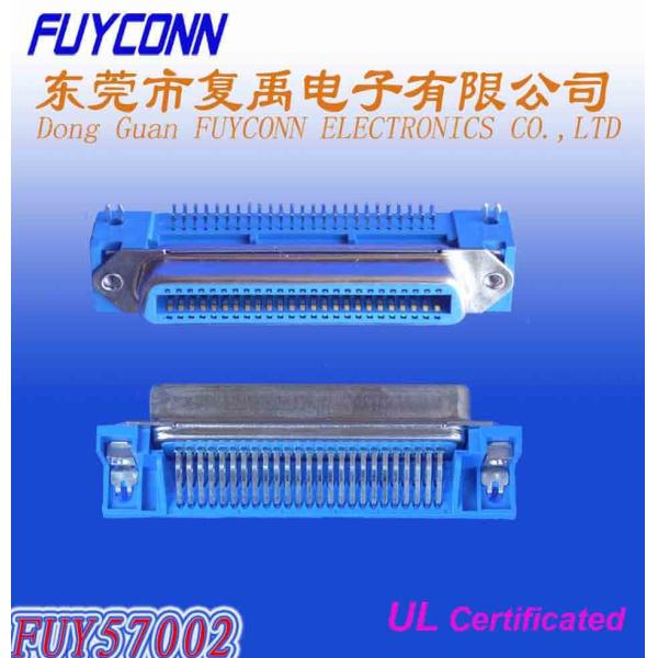 Buy cheap 14 24 36 50Pin PCB Right Angle Female Centronics Connector For PCB Board from wholesalers