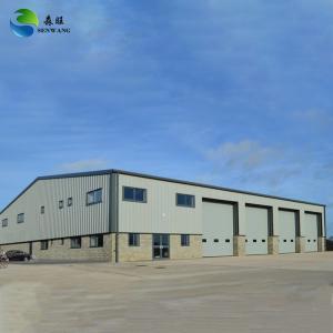 Buy cheap Steel Structure Warehouse with Sandwich Wall Cladding and PVC Windows from wholesalers