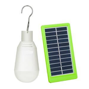 China Portable Led Bulb Solar Panel Yard Lights Outdoor Rechargeable 7W For Camping on sale
