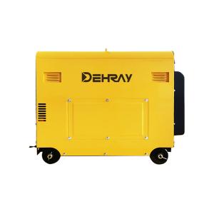 Single Cylinder 5KVA 155kg Portable Diesel Powered Generator