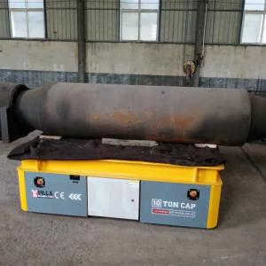 10T Material Mold Transfer Cart Wireless Remote Control Battery Operated