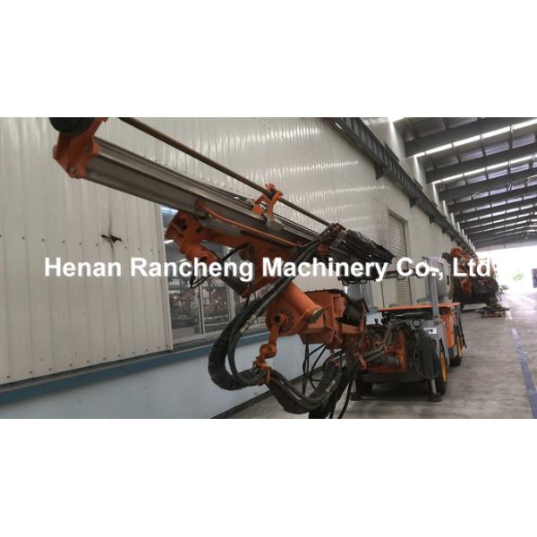 RCZ-22J All Hydraulic Tunneling Jumbo Drilling Rig 3880mm Drilling Depth With 93KW / 125HP Diesel Engine Power