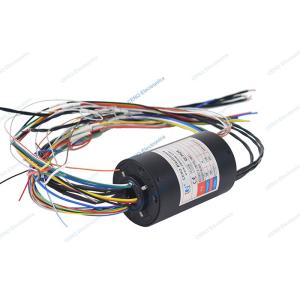 China Hollow Shaft Conductive Slip Rings Collector with ID12mm For Industrial System on sale