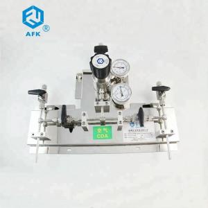 Buy cheap High Pressure Changeover Oxygen ss pressure regulator from wholesalers