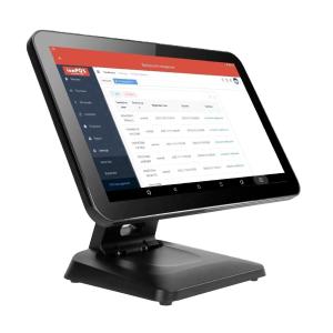 SDK Function 15.6 Inch Display Foldable Metal Material POS Terminals for Android