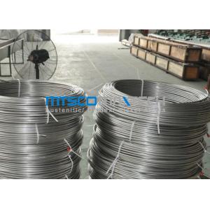 Buy cheap ASTM A269 TP304 Stainless Steel Coiled Tubing Size 6.35mm x 1.65mm x 150m / coil from wholesalers